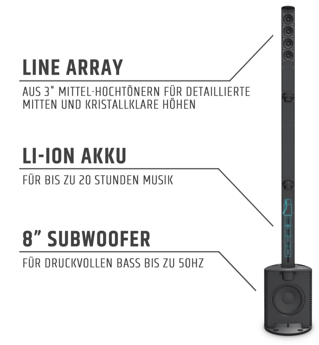 Miete den Lautsprecher Maui 5 Go  (Paar)